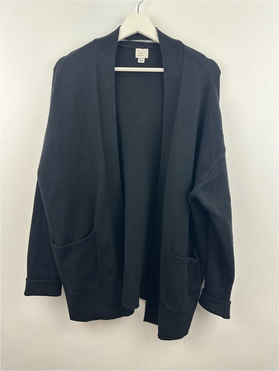 a new day Sweaters - A New Day Black Cardigan Sweater Women's Size L